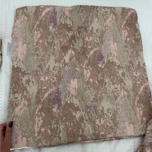 Abstract Patterned Throw Pillow Cover